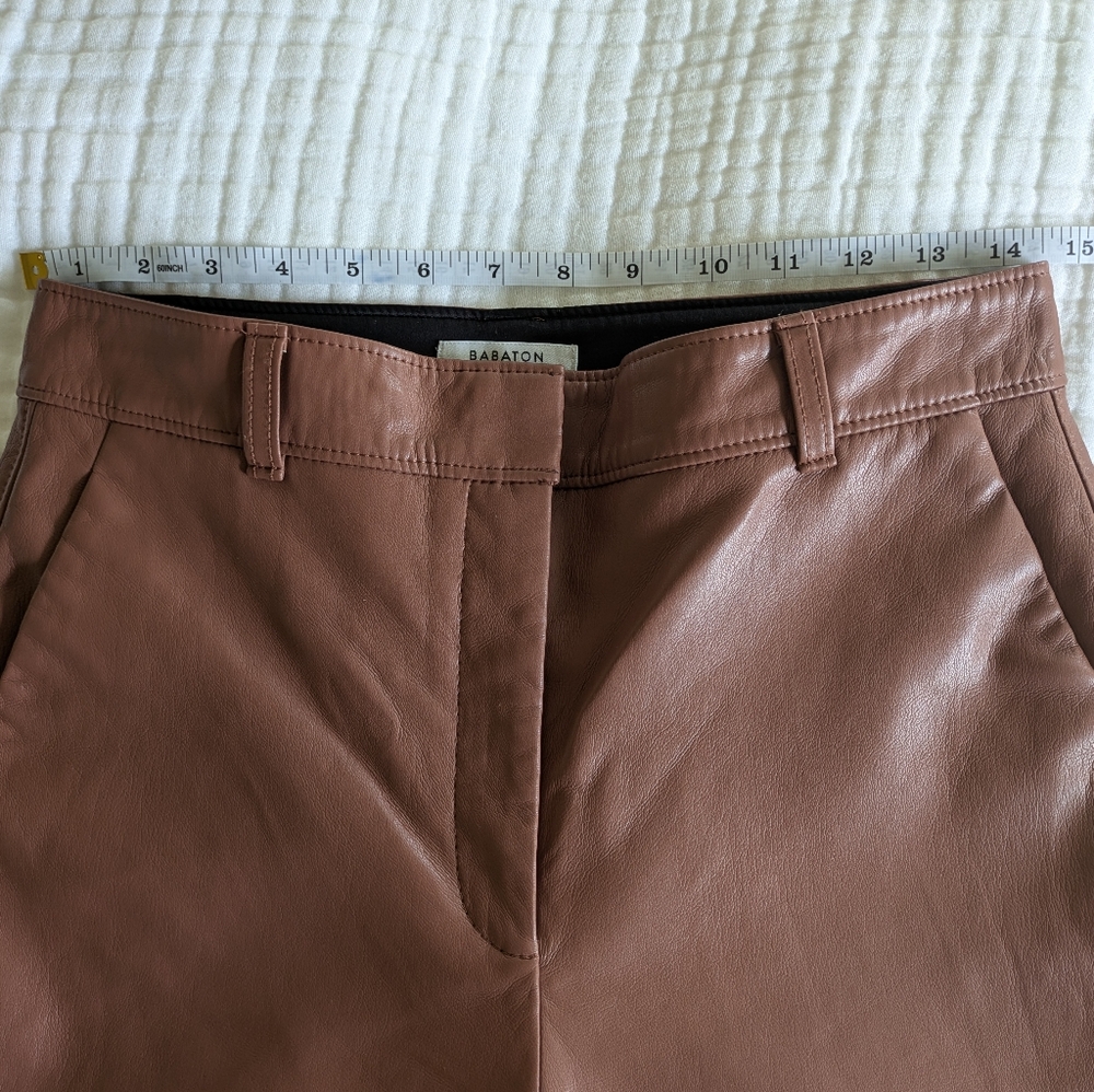 Aritzia Babaton Command Vegan Leather pants - Picture 6 of 15